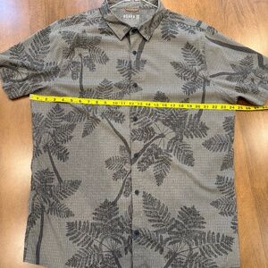 ROARK Bless Up Breathable Stretch Shirt | SS | Green Floral | XL